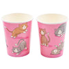 Cat Birthday Party Supplies, Paper Plates, Napkins, Cups and Plastic Cutlery (Serves 24, 144 Pieces)
