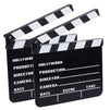 Clapper Board - 2-Pack Movie Clapboards, Hollywood Director Film Slate for Movie Scene Production Decoration Prop, Black, 8 x 0.5 x 7.25 Inches
