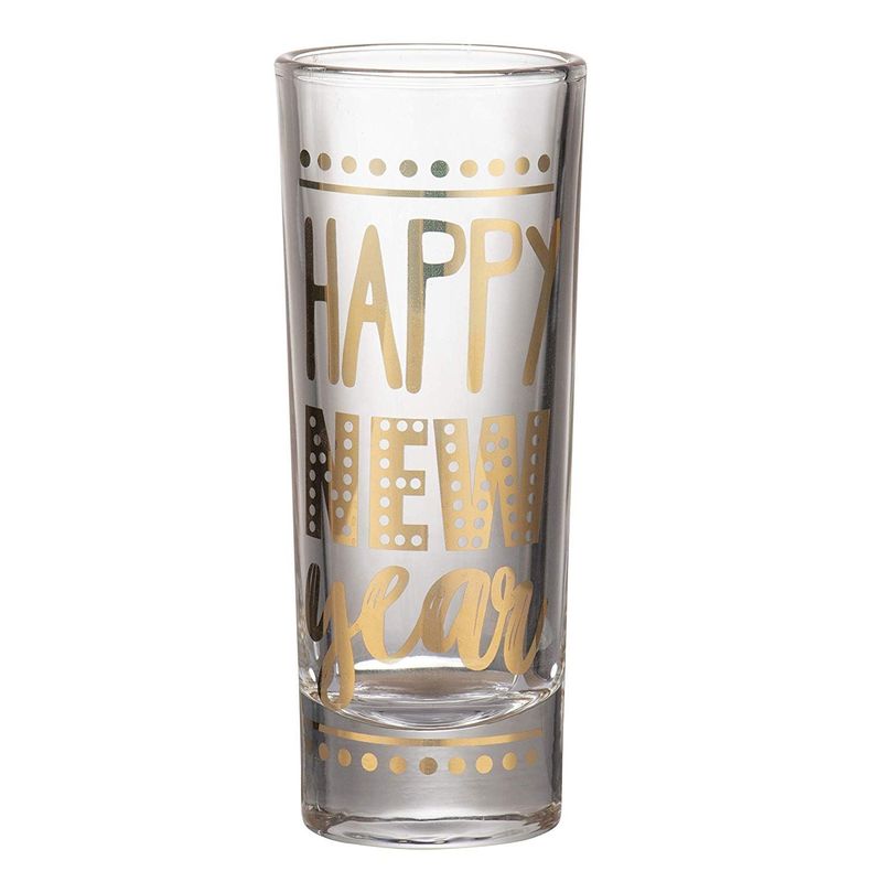 Year & Day Plain Short Glasses, Set of 4 - Clear