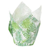 Tropical Tulip Cupcake Liners for Hawaiian Luau Party, Paper Baking Cups (100 Pack)