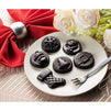 Christmas Chocolate Candy for Holiday Party Treats (4 Pack, 24 Dessert Forms)