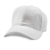 Juvale Plain Baseball Caps (Adult Size, White, 24-Pack)