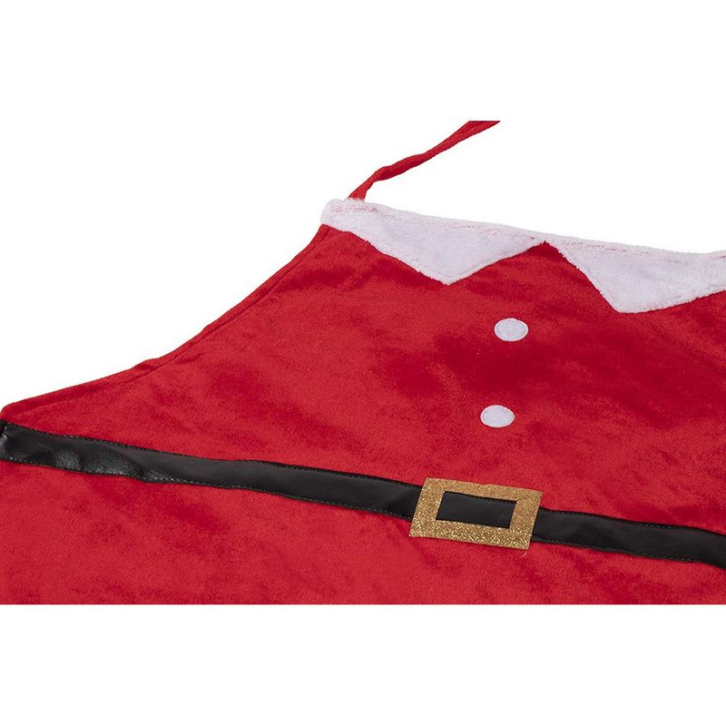 Elf Christmas Apron with Hanging Legs, Holiday Novelty Gift (35 x 23 In)