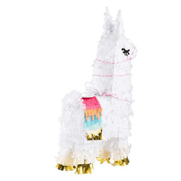 Llama Pinatas for Kids Birthday Party, Cinco De Mayo (10.5 x 5 in, 3 Pack)