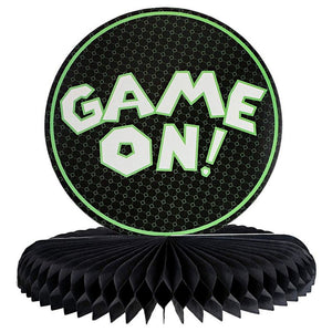 Honeycomb Centerpiece, Video Game Party Supplies (3 Pack)