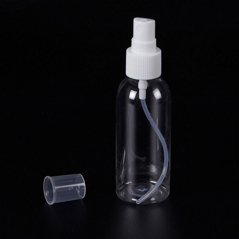Small Transparent Glass Bottles, Small Short Can With Lid, Mini
