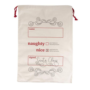 Juvale Large Drawstring Santa Bag for Gifts (19.25 x 26.7 in, 3 Pack)