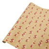 Christmas Wrapping Paper, 6 Kraft Holiday Designs (30 x 120 In, 6 Pack)