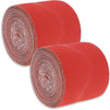 Scalloped Bulletin Board Strips, Classroom Decorations, 50-Feet Roll (2 Inches, Red, 2-Pack)
