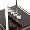 Juvale Newton's Cradle - Demonstrate Newton's Laws with Swinging Balls - Office Desk Decoration, 7 x 7.1 x 5.9 Inches
