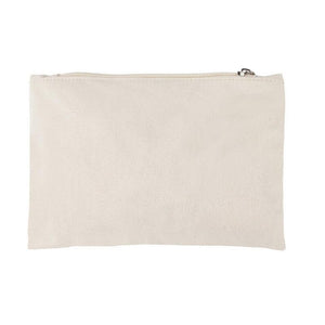 ZeeDix 12 Pieces Canvas Pouch Bulk- Beige Blank DIY Craft Bag  Canvas Zipper Bags Multipurpose Cosmetic Bag Canvas Makeup Bag Travel  Toiletry Bag for Storage(8.3 x 5 inches) : Arts, Crafts