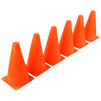 Juvale 9 Inch Orange Plastic Sports Safety Parking Cones (12 Pack)