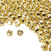 Mini Gold Jingle Bells for Crafts, Christmas Decorations (0.5 Inches, 200 Pack)