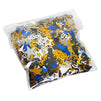 Graduation Party Supplies, Class of 2021 Confetti (Gold, Blue, Silver, Black, 2 oz)