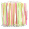 Individually Wrapped Disposable Drinking Straws for Boba (10 x 0.5 In, 100 Pack)