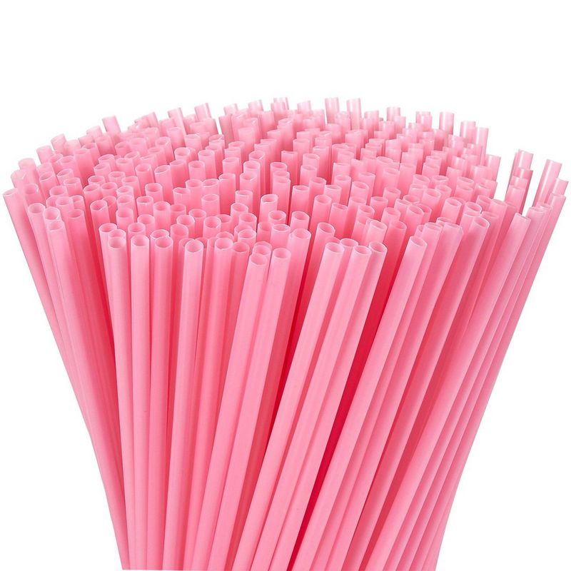 Super Fun Adult Super Fun Party Plastic Reusable Straws in Pink & Purple,  New