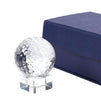 Crystal Golf Ball Trophy with Base and Gift Box (2 x 2.6 In)