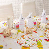 Fiesta Table Covers for Birthdays, Cinco de Mayo Party (54 x 108 In, 3 Pack)