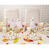 Fiesta Table Covers for Birthdays, Cinco de Mayo Party (54 x 108 In, 3 Pack)