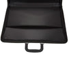 Juvale Large Artist Portfolio Case with Adjustable Shoulder Strap (Black, 19 x 14.7 x 1.5 in)