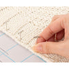 Knit Blocking Mats with 200 T-Pins and Storage Bag (12.5 in, 210 Pieces)