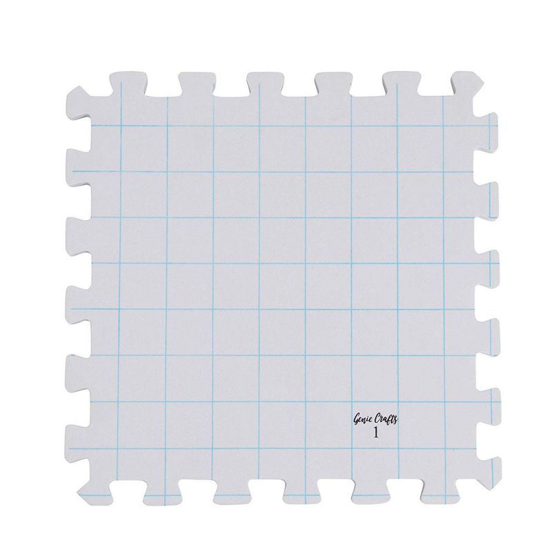 Knitiq Blocking Mats for Knitting Extra Thick Boards With Grids 100 T-pins  and 9 for sale online