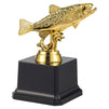 Juvale Fishing Trophy - Gold Award Trophy for Fishing Tournaments, Competitions, Parties, 3 x 5 x 3 Inches