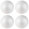 Foam Balls, Arts and Crafts Supplies (4 In, 4 Pack)