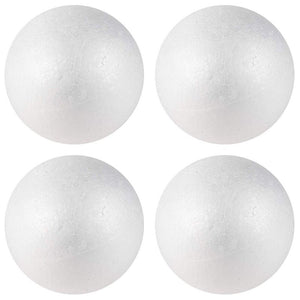 Foam Balls, Arts and Crafts Supplies (4 In, 4 Pack)