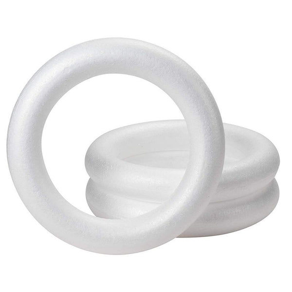 Foam Circles for Crafts (11.7 x 11.7 x 2 Inches, 3 Pack)