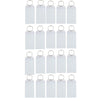 Cruise Luggage E-Tag Holders, Seal and Steel Loops (20 Pack)