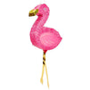 Juvale Small Tropical Flamingo Pinata, Summer, Luau, and Pool Party Supplies, 16 x 13 x 3 Inches