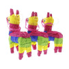 Mini Donkey Pinatas for Kids Birthday Party, Cinco De Mayo (4 x 7.5 In, 3 Pack)