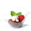 Mini Dessert Bowls - 100-Pack Clear Plastic 1.75-Ounce Appetizer, Salad, Fruits, Nuts Bowl, Disposable or Reusable Tasting Sampling Party Supplies, Catering, Buffet, Food Display, 4 x 2.5 x 2 Inches