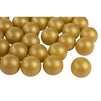 Juvale Beer Pong Balls - 50-Pack Gold Ping Pong Balls, Plastic Golden Table Tennis Ball, Drinking Games Accessories, Perfect for Champagne Pong, 1.5 Inches, Fits 2-Ounce Shot Cup