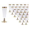 Champagne Flutes with Gold Rim (5 oz, 50 Pack)