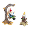 Juvale Mini Fairy Garden Gnome Village, Garden Decorations (10 Piece Set)