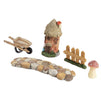 Juvale Mini Fairy Garden Gnome Village, Garden Decorations (10 Piece Set)