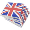 100-Pack Decorative Napkins - Disposable Paper Party Napkins with UK Flag Design - Perfect for Birthday Parties, Celebrations and Special Occasions, 13 x 13 Inches