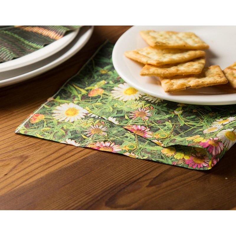 Wrapables® Floral 2 Ply Paper Napkins (40 Count) for Wedding, Dinner Party,  Tea Party, Decorative Decoupage