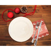 100-Pack Cocktail Napkins - Christmas Themed Disposable Paper Party Napkins with Festive Prints- Soft and Absorbent - Perfect for Luncheons, Dinners and Celebrations - 6.5 x 6.5 Inches Folded