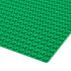 Juvale Stackable Baseplate - 2-Pack 10 x 10 Flat Base Plates for Building Bricks and Construction Toys, Classic Green Color, Compatible with Major Brands, 32 x 32 Studs
