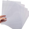 Juvale 100 Pack Clear PVC Binding Presentation Cover for Report, 10-Mil, 8.5 x 11