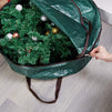 Wreath Storage Container Bag for Christmas Decorations (24 x 8 In, 2 Pack)