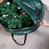Wreath Storage Container Bag for Christmas Decorations (30 x 8 In, 2 Pack)