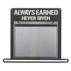 Juvale Athletic Medal Display Hanger - Iron Marathon Medal, Memorabilia, Race Bib Holder and Photo Display Hanger for Runners, Gymnasts, Athletes, Sports Fans - 11.93 x 13.03 x 0.1 inches