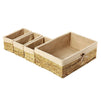 Nesting Storage Baskets, Wicker Basket (4 Piece Set)