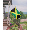 Jamaica Flags - 2-Piece Outdoor 3x5 Feet Jamaica Flags, Jamaican National Flag Banners, Double Stitched Polyester Flags with Brass Grommets