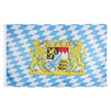 Juvale Bavarian Oktoberfest Flag - 2-Piece Bavaria Flags, German Theme Party Decoration, Polyester with Outdoor Flag Pole Metal Grommets, 59 x 35 Inches