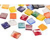 Glass Mosaic Tiles, Arts and Crafts Supplies (40 Colors, 0.4 In, 1000 Pieces)